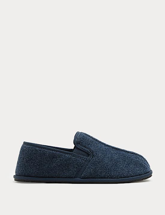 Fleece Lined Lounge Slippers