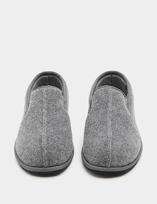 Fleece Lined Lounge Slippers