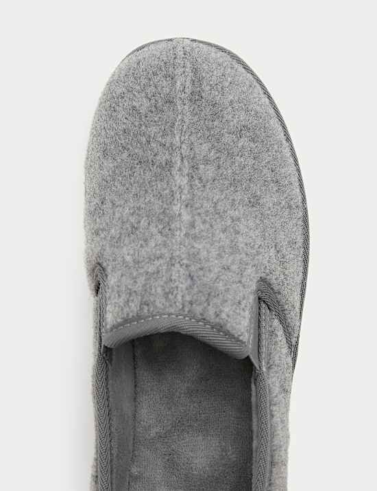 Fleece Lined Lounge Slippers