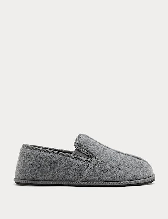 Fleece Lined Lounge Slippers