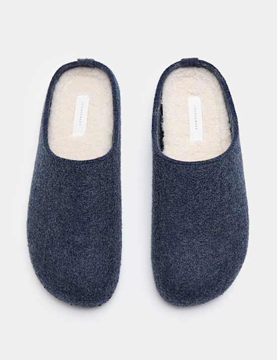 Felt Mule Slippers with Freshfeet&trade;