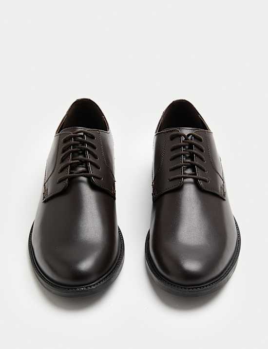Derbys en cuir