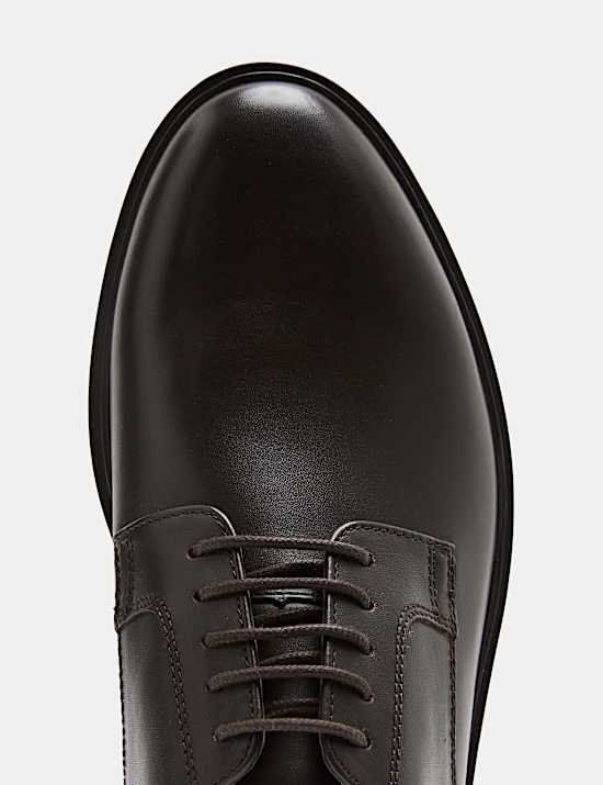 Zapatos estilo Derby de piel