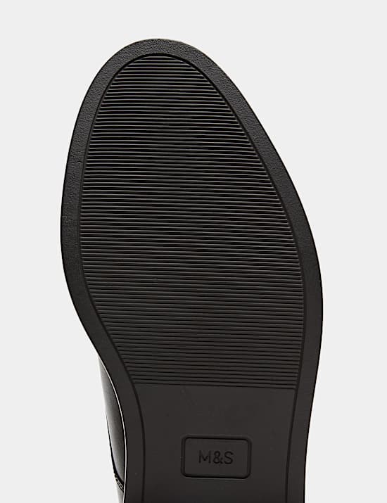 Zapatos estilo Derby de piel