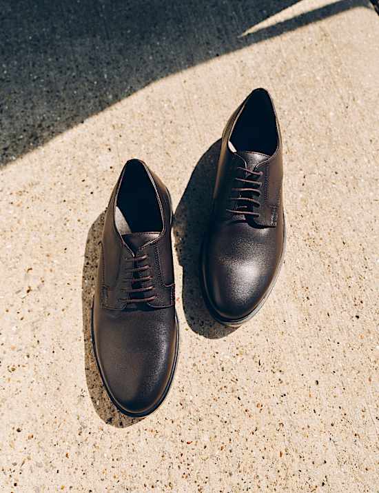 Leather Derby Shoes