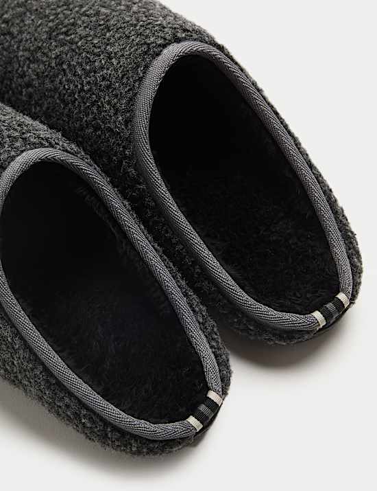 Borg Mule Slippers