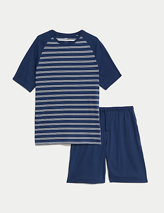 Pure Cotton Striped Pyjama Set