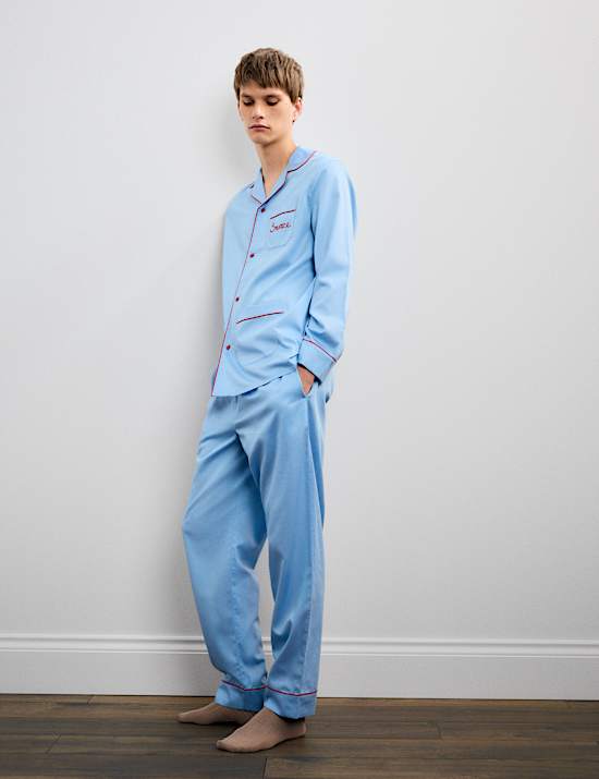 Pure Cotton 'Snooze' Pyjama Set