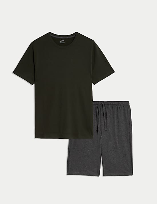 Set Piyama Katun Murni