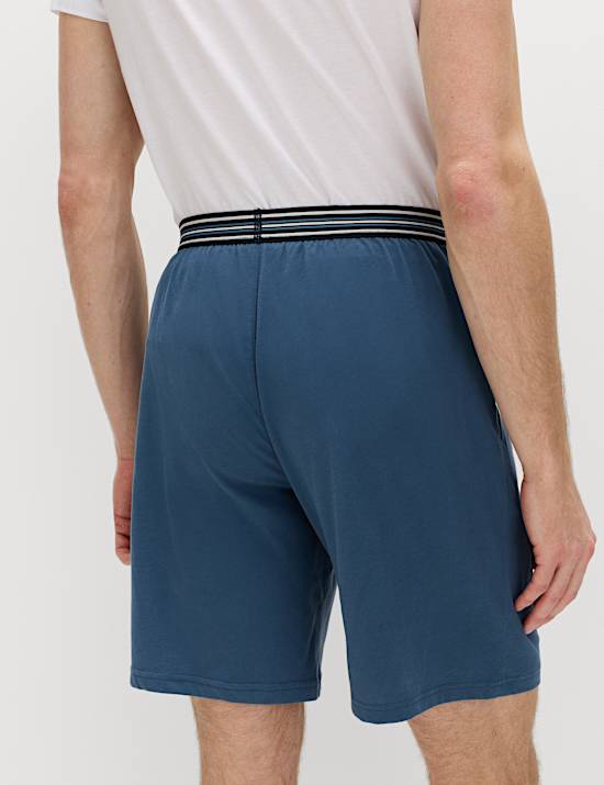 2-Pack Pure Cotton Jersey Pyjama Shorts