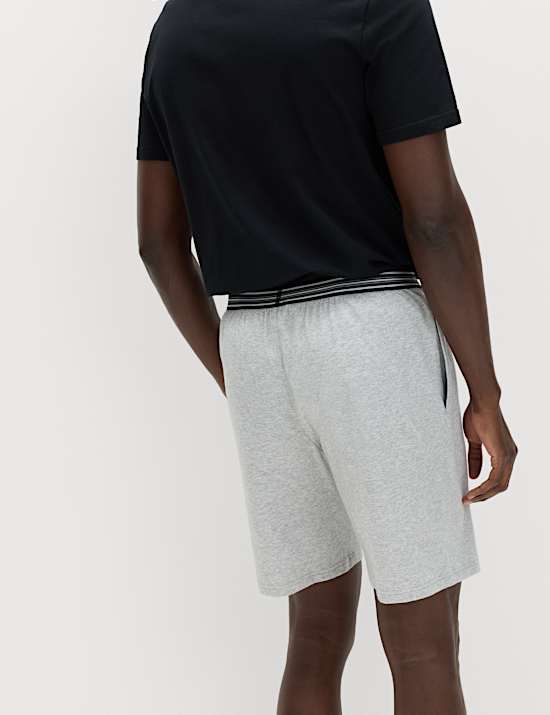 2-Pack Pure Cotton Jersey Pyjama Shorts