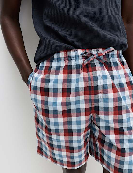 Pure Cotton Checked Pyjamas Set