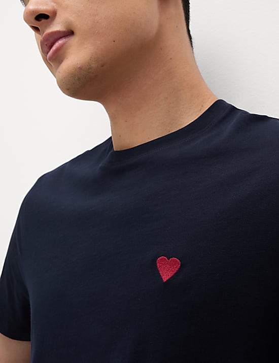 Pure Cotton Valentine's Pyjama Set