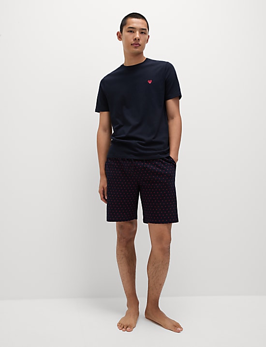 Pure Cotton Valentine's Pyjama Set