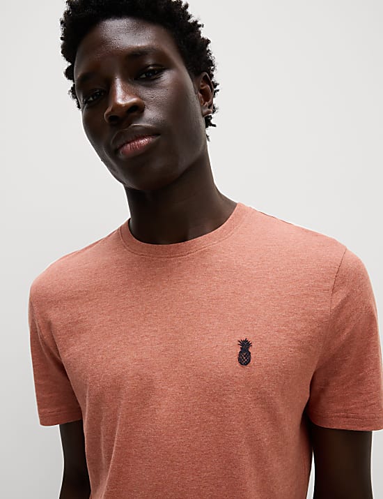 Pure Cotton Pineapple Print Pyjama Set