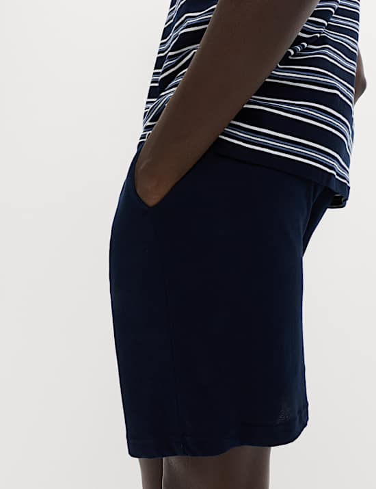 Pure Cotton Striped Pyjama Set