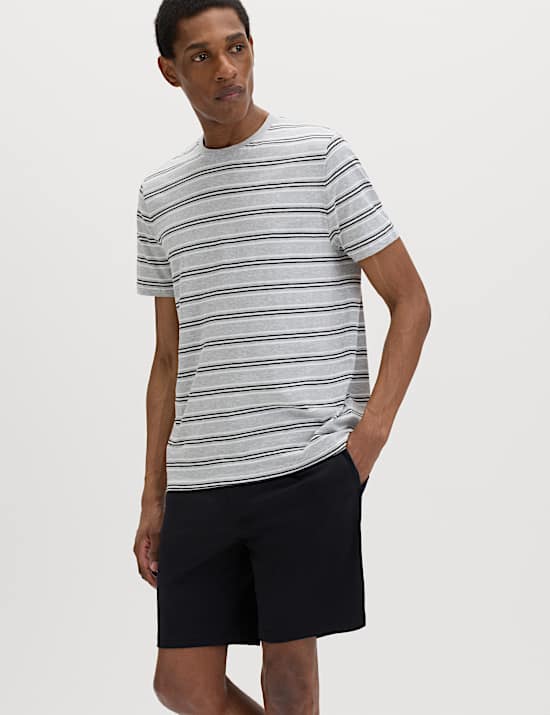 Pure Cotton Striped Pyjama Set