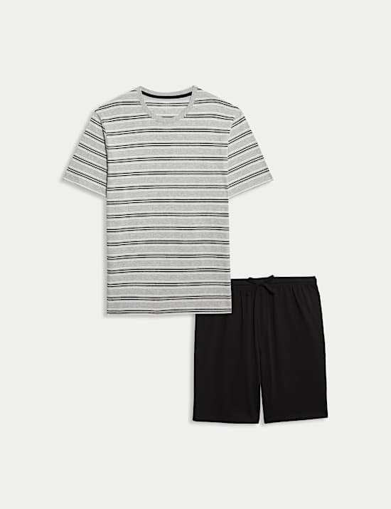 Pure Cotton Striped Pyjama Set