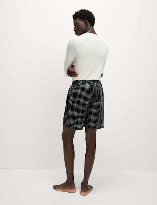 2pk Pure Cotton Printed Pyjama Shorts