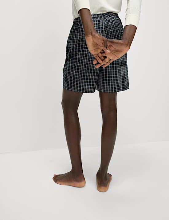 2pk Pure Cotton Printed Pyjama Shorts