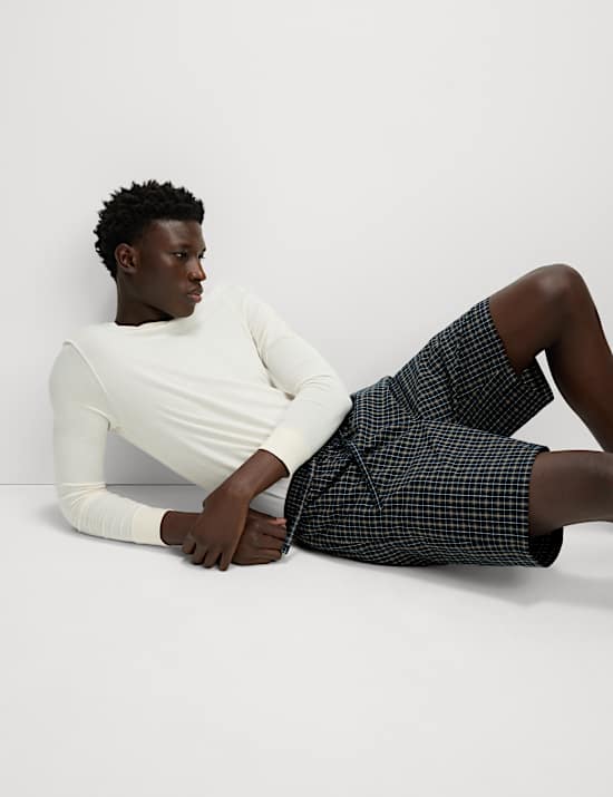 2pk Pure Cotton Printed Pyjama Shorts