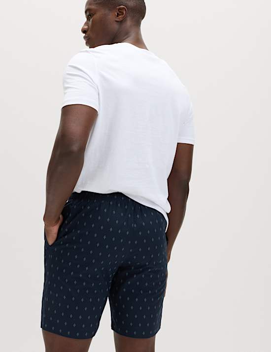 2 Pack Pure Cotton Pyjama Shorts