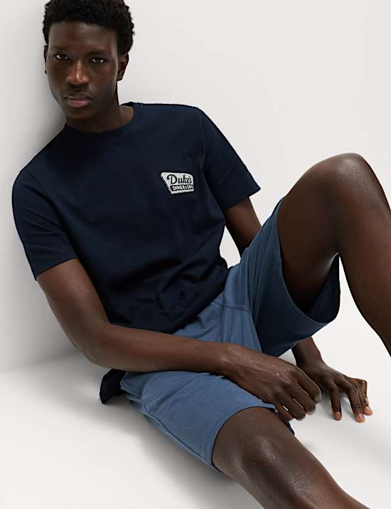 Pure Cotton Diner Graphic Pyjama Set