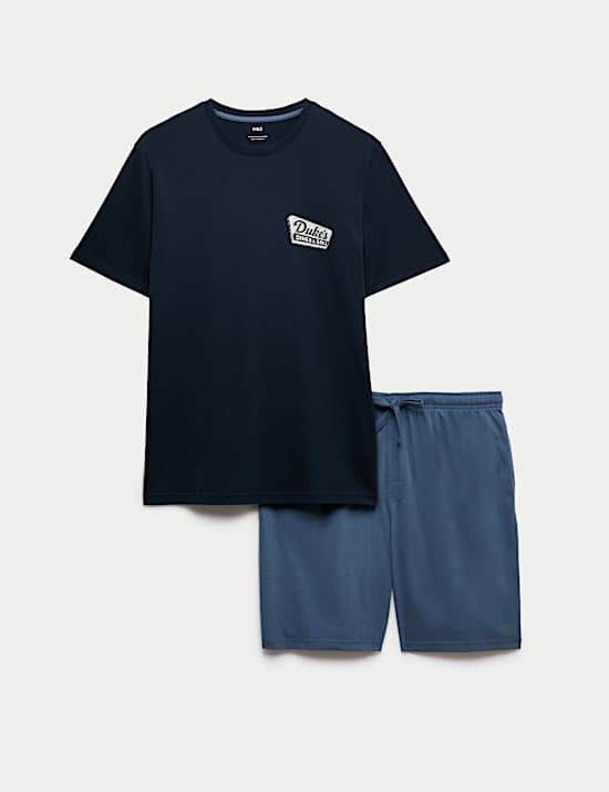 Pure Cotton Diner Graphic Pyjama Set