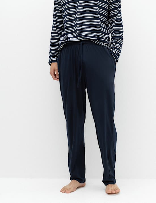 Pure Cotton Striped Pyjama Set
