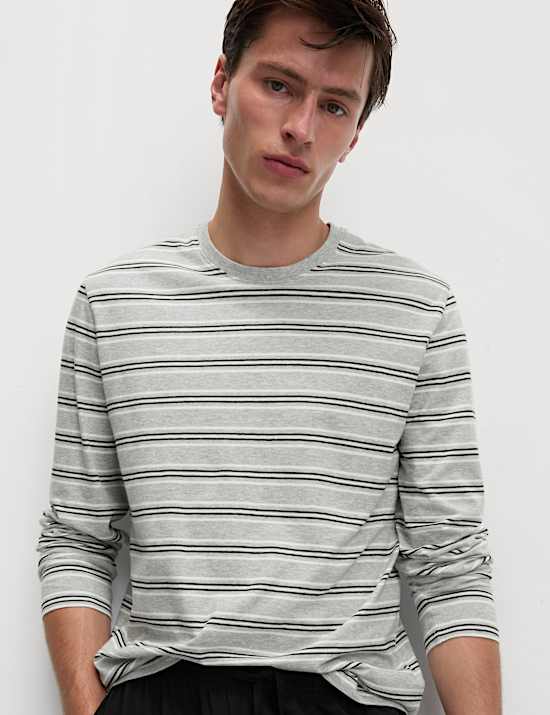 Pure Cotton Striped Pyjama Set