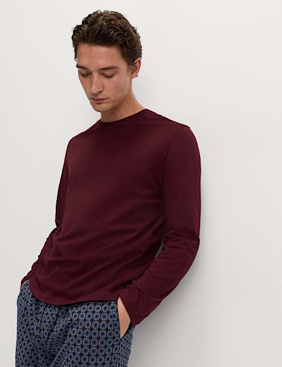 Pyjama 100 % coton à imprimé géométrique