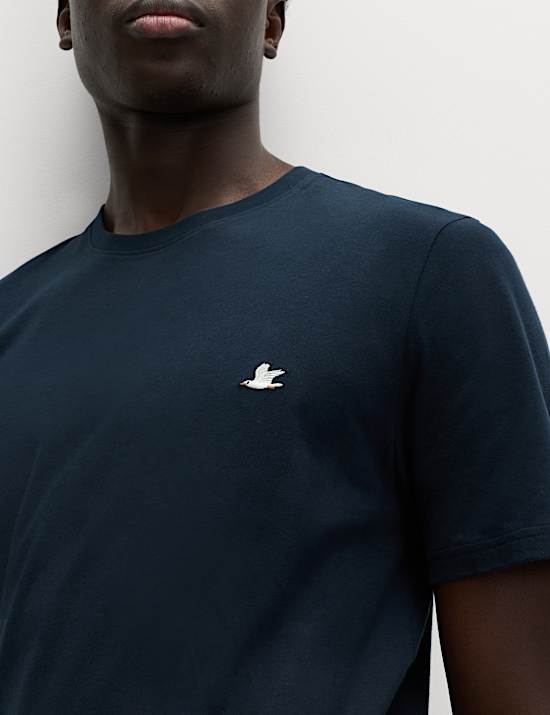 Pyžamov&aacute; souprava z čist&eacute; bavlny s n&aacute;mořnick&yacute;m potiskem