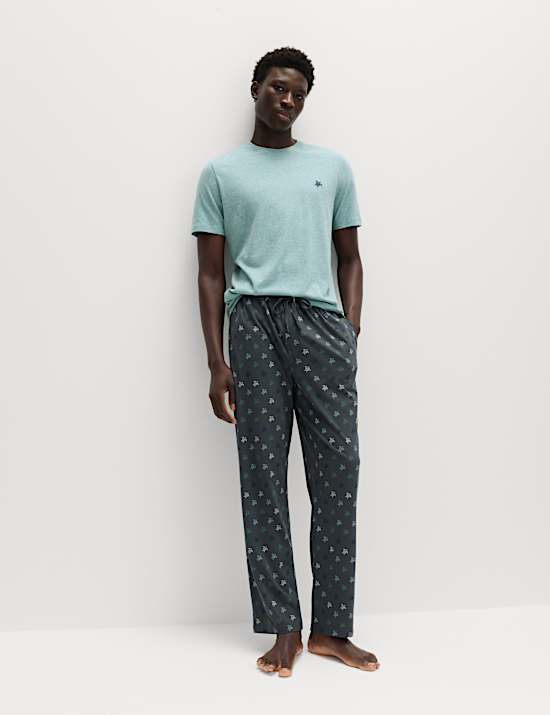 Pure Cotton Turtle Print Pyjama Set