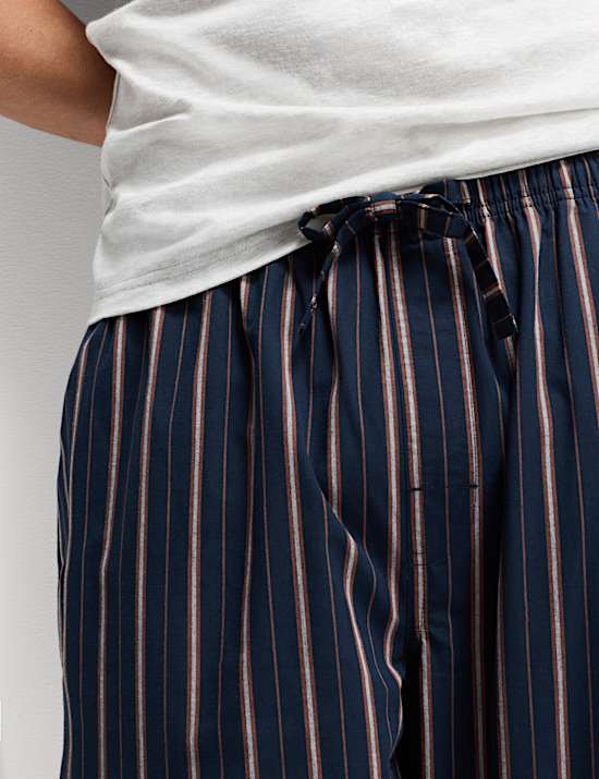 Pure Cotton Striped Pyjama Set