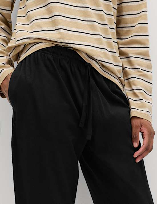 Ensemble pyjama 100 % coton &agrave; rayures