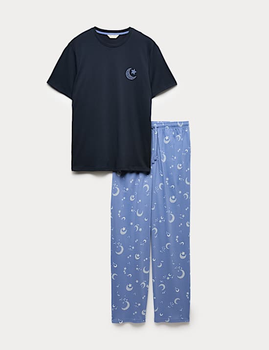 Pure Cotton Eid Print Pyjama Set