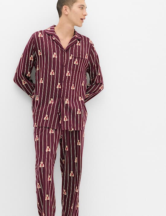 Spencer Bear&trade; Striped Christmas Family Pyjamas