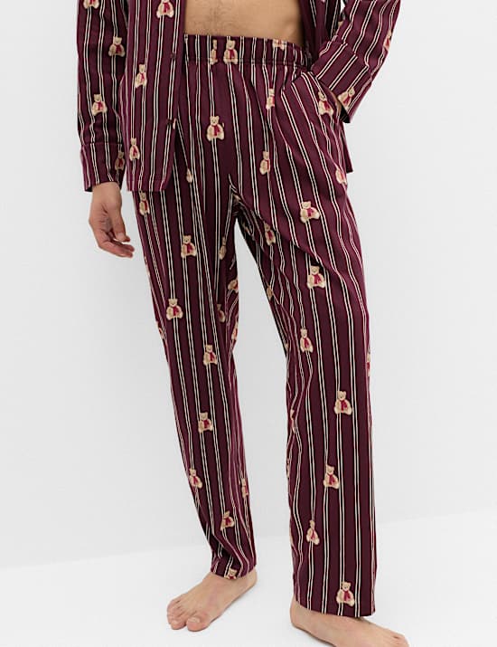 Spencer Bear&trade; Striped Christmas Family Pyjamas
