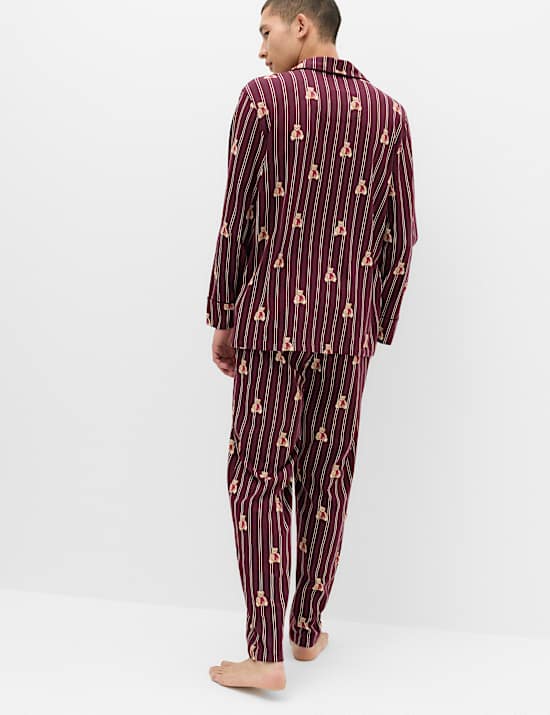 Spencer Bear&trade; Striped Christmas Family Pyjamas