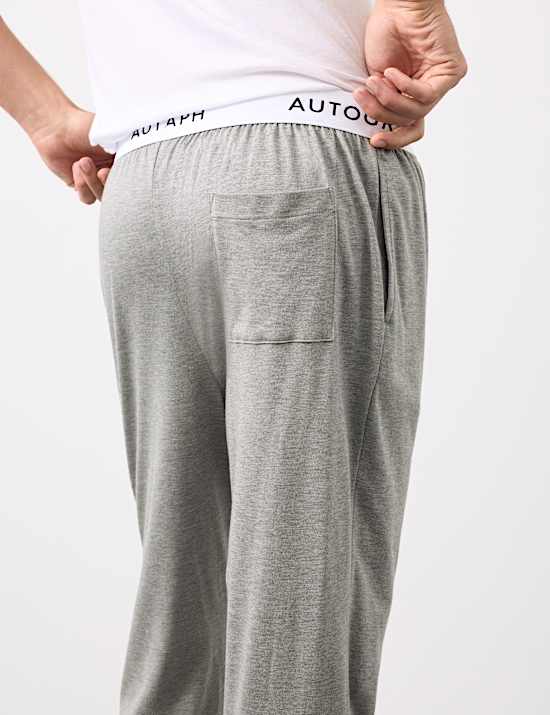 Supima® Cotton Modal Elasticated Pyjama Joggers