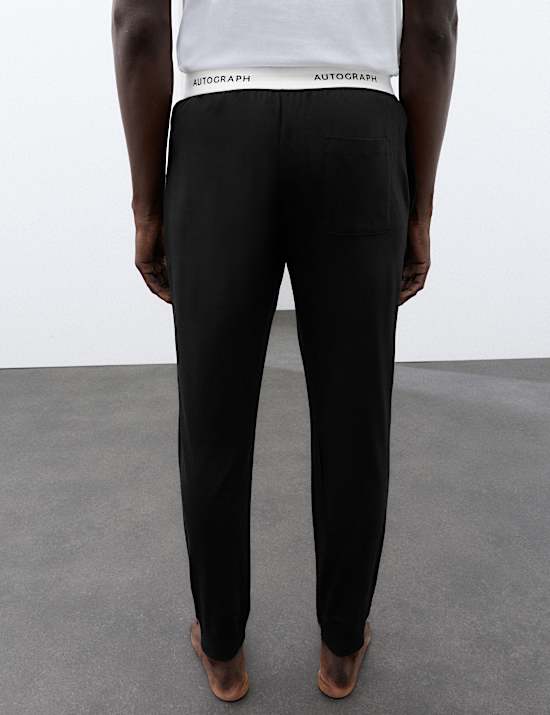 Supima&reg; Cotton Modal Elasticated Pyjama Joggers