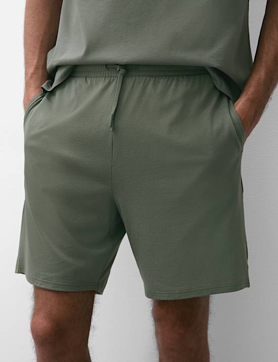 Σορτς πιτζάμας από βαμβάκι Supima® και modal