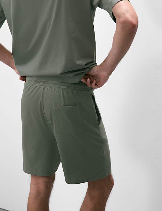 Σορτς πιτζάμας από βαμβάκι Supima® και modal