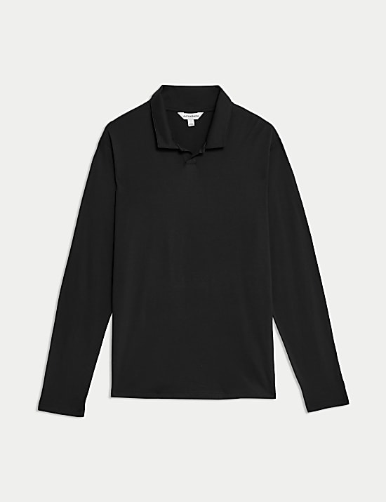 Pyjamashirt van katoen-modalmix