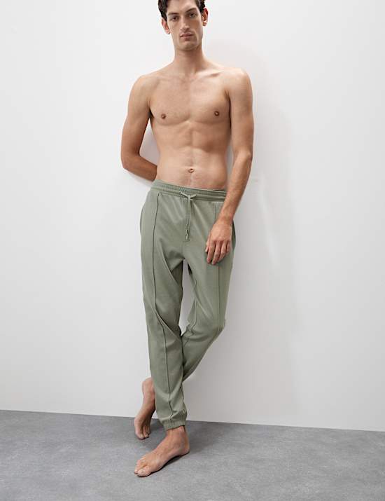 Cotton Rich Twill Cuffed Jogger