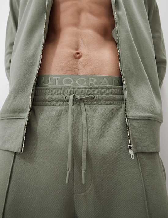 Cotton Rich Twill Cuffed Jogger