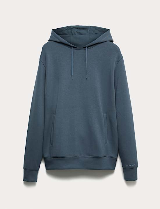 Sweat à capuche extensible en modal mélangé