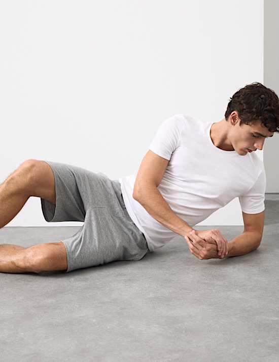 Supima Cotton Modal Elasticated Pyjama Shorts