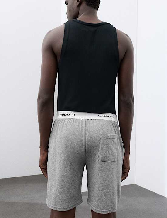 Supima Cotton Modal Elasticated Pyjama Shorts