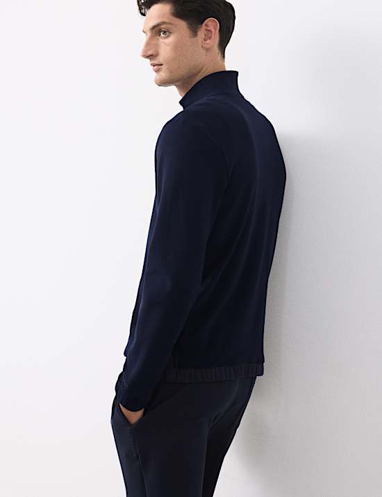 Luxury Fleece Half Zip Loungewear Top